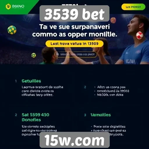 Novas promoções atraem jogadores para 3539 bet